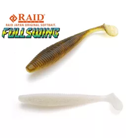   Raid Fullswing 10cm 057 Call White Leurre en plastique 6 pièces