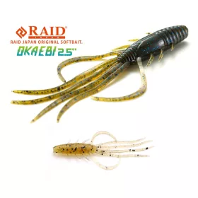  Raid Oka Ebi 6,3cm 032 Tenaga Ebi Appât en plastique 8 pièces