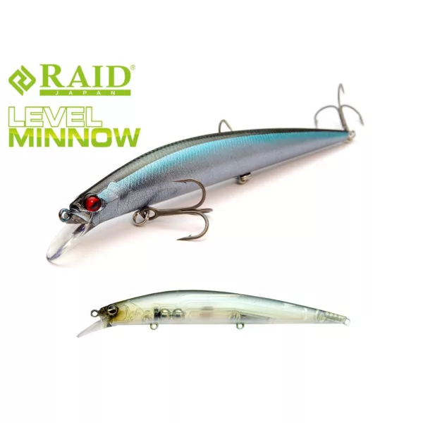 Raid Level Minnow 12,5cm 14gr 017 Natural Shad Wobbler