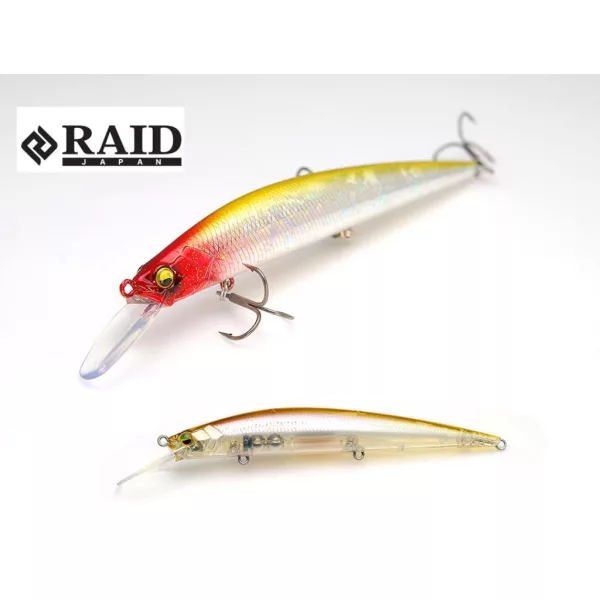 Raid Level Minnow Plus 12,5cm 14gr 002 Jewel Wakasagi Wobbler