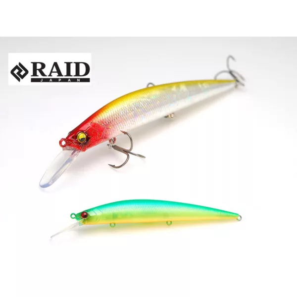 Raid Level Minnow Plus 12,5cm 14gr 006 Lime Chart Leurre