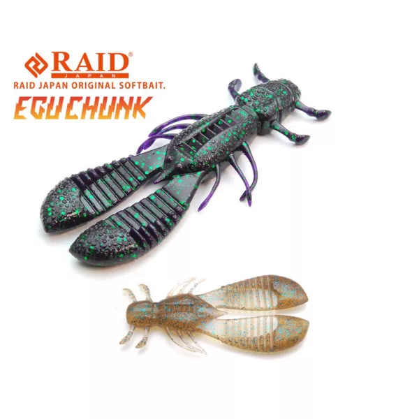 Raid Egu Chunk 8,9cm 058 Co Ebi Imitation Insecte 6 pièces