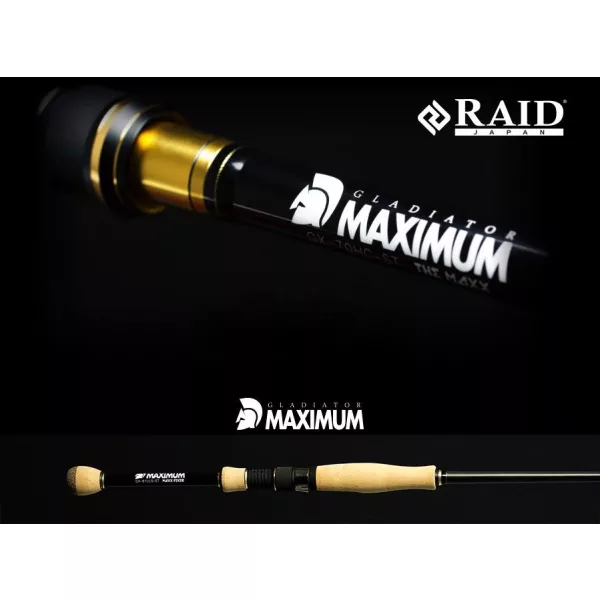 Raid Maximum GX-61ULS-ST Maxx Fixer 1,85m 5,3gr 1 Részes Pergető Bot