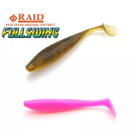 Raid Fullswing 8,9cm 061 Bubblegum Pink Leurre Souple 7pcs