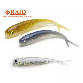 Raid Fish Roller 8,9cm 074 Ice Killer Leurre souple 7pcs