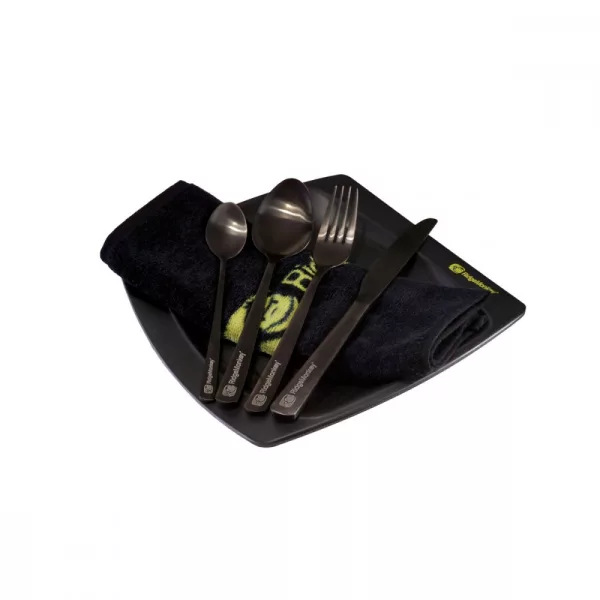 Ridgemonkey SQ DLX Large Plate Set - Service de vaisselle