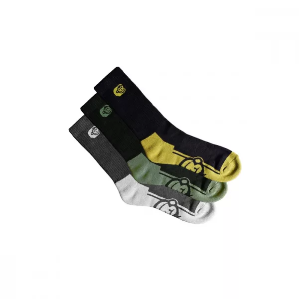 RIDGEMONKEY APEAREL CREW SOCKS 3 PACK SIZE 10-12 Chaussettes - Chaussettes - Vêtements d'automne, d'hiver