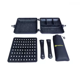   Ridgemonkey Connect Combi & Steamer Kit de cuisson et de vapeur Édition Granite 2XL