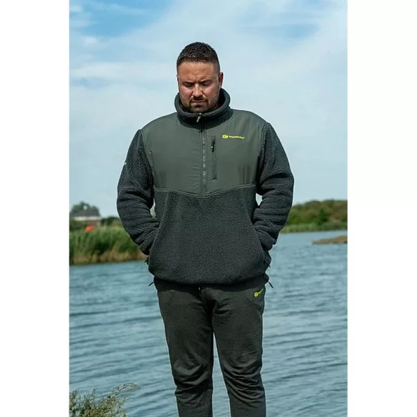 Ridgemonkey Apearel Thermapro Sherpa Fleece Green Pull 3XL