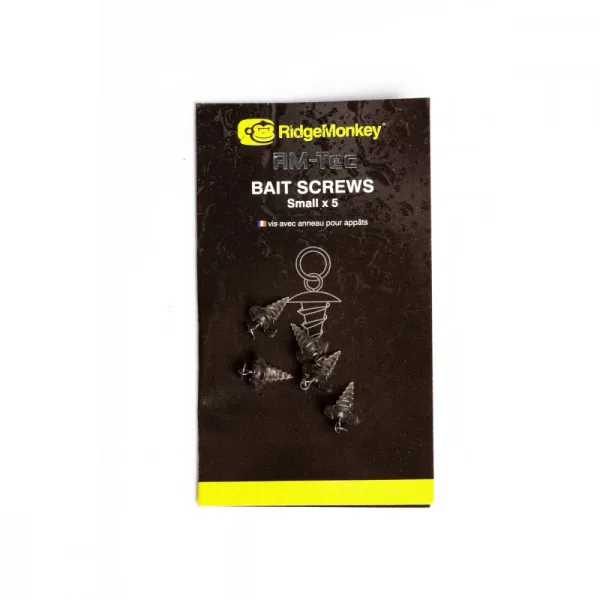 Ridgemonkey Rm-Tec Hook Ring Bait Screws Vis à Appât 5Db