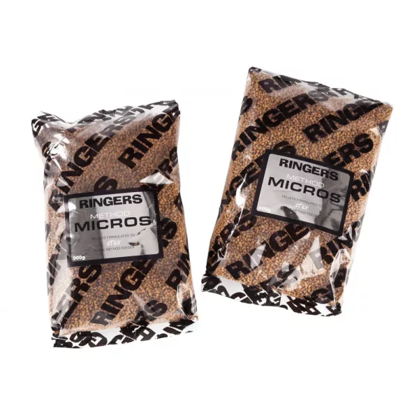 Ringers Micro-Pellets Méthode 2mm Pellet d'Amorçage 900gr