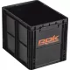 ROK Kit de rangement avec couvercle 40x30x32cm Noir
