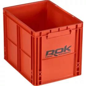 ROK Kit de rangement avec couvercle 40x30x32cm Orange