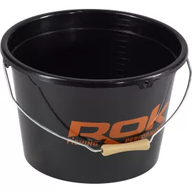 ROK Seau à appâts noir de 25 litres