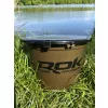 ROK Seau à appâts vert de 13 litres et ensemble de récipients mélangeurs de 4 litres avec couvercle