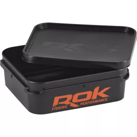 ROK Récipient de Mélange 6 Litres avec Couvercle Noir