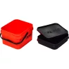 ROK Kit Seau à Appâts Carré de 10 Litres avec Insert et Couvercle Orange