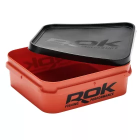 ROK Récipient de Mélange 6 Litres avec Couvercle Orange