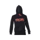 ROK Black Hoodie Fekete Kapucnis Pulóver M