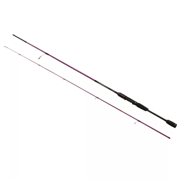 Ryobi Num One Violet Fuji ML 2,40m 4-14gr Canne à Pêche Spinning 2 brins