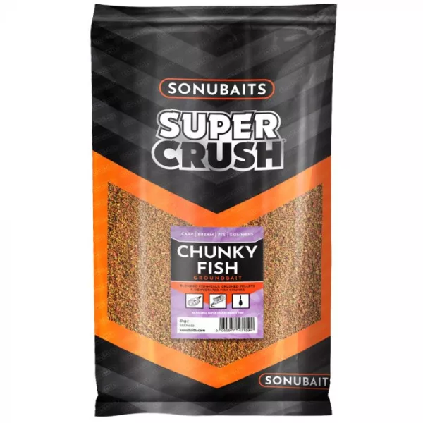 Sonubaits Chunky Fish Supercrush 2kg - (S0770022) amorce