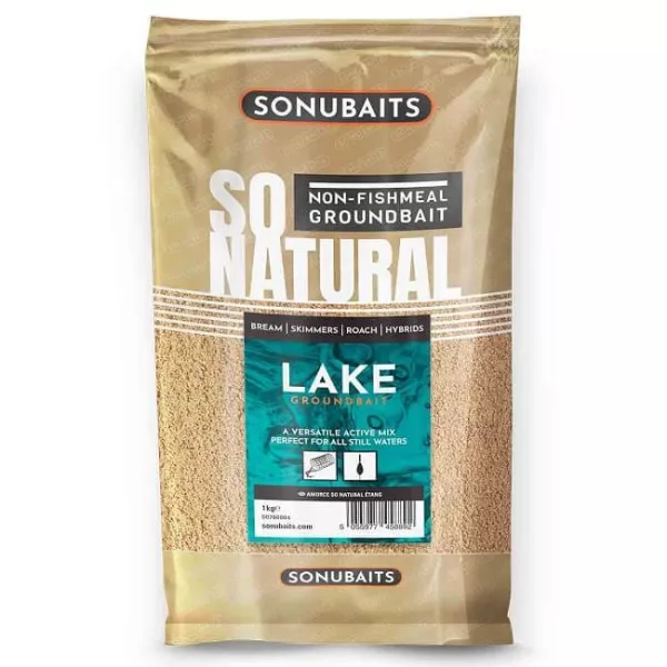 Sonubaits SONU SO NATURAL - LAKE (1KG) amorce (S0780004) amorce
