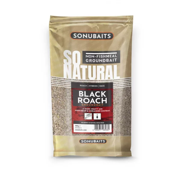 Sonubaits So Natural - Black Roach 900gr (S0780013) amorce