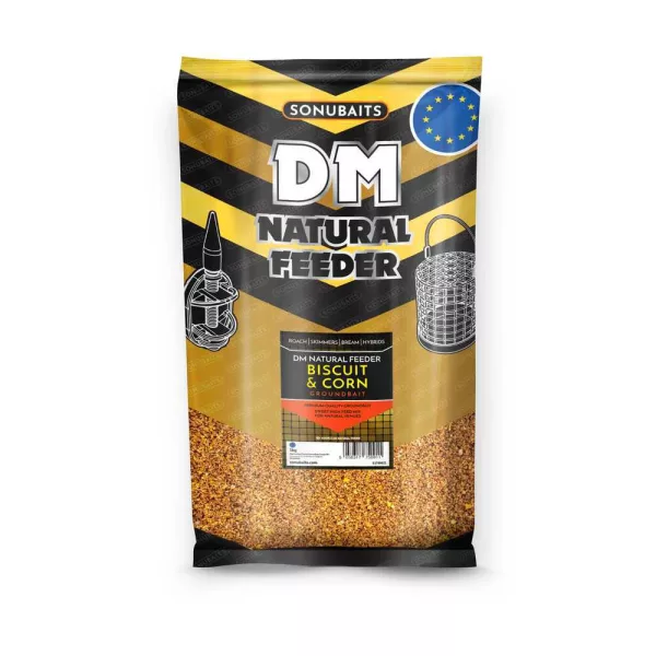 Sonubaits DM Natural Feeder Biscuit-Maïs Amorçage 1kg