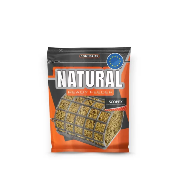 Sonubaits Natural Ready Feeder Scopex Amorçage 750gr