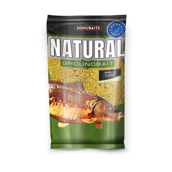 Sonubaits Naturel Vanille-Chanvre Amorçage 1kg