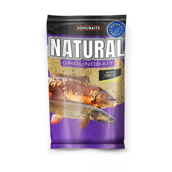 Sonubaits Natural River Fromagé Amorçage 1kg