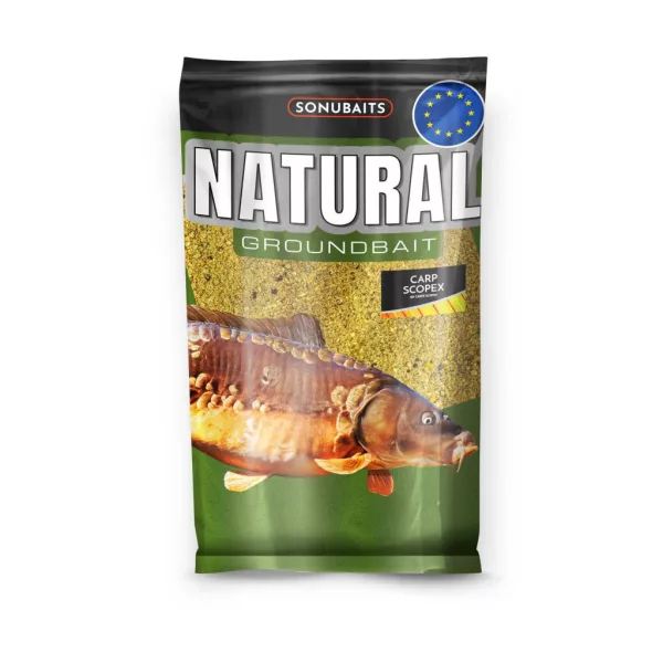 Sonubaits Natural Carp Scopex Amorçage 1kg