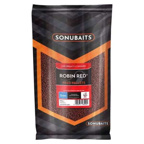 Sonubaits Robin Red Feed Pellet - 2mm (S0800015) granulés d'amorçage aromatisés