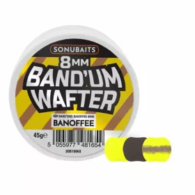   Sonubaits Bandum Wafters - 8mm Banoffee (S0810068) appâts wafters