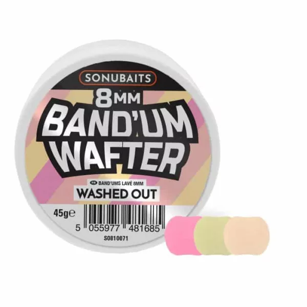 Sonubaits Bandum Wafters - 8mm Délavé (S0810071) appâts wafters
