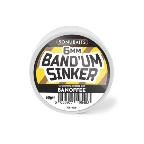 Sonubaits Bandum Sinkers Banoffee - 6mm (S0810079) haltère