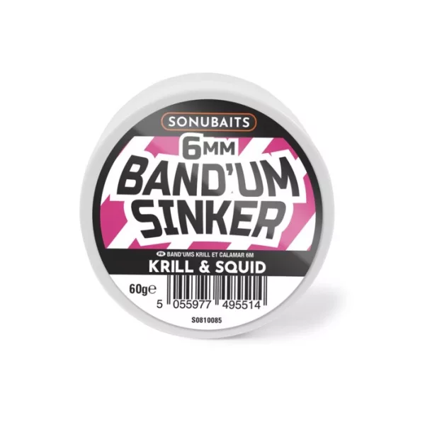 Sonubaits Bandum Sinkers Krill & Calmar - 6mm (S0810085) haltère