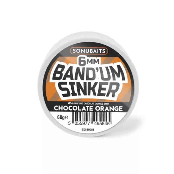 Sonubaits Bandum Sinkers Chocolat Orange - 6mm (S0810088) haltère