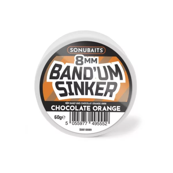 Sonubaits Bandum Sinkers Chocolat Orange - 8mm (S0810089) haltère