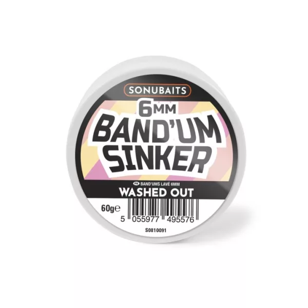 Sonubaits Bandum Sinkers Délavé - 6mm (S0810091) haltère