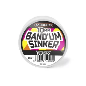 Sonubaits Bandum Sinkers Fluoro - 10mm (S0810096) haltère