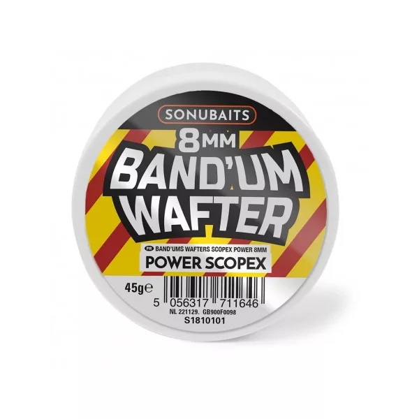 Sonubaits Bandum Wafters - 8mm Power Scopex appâts wafters