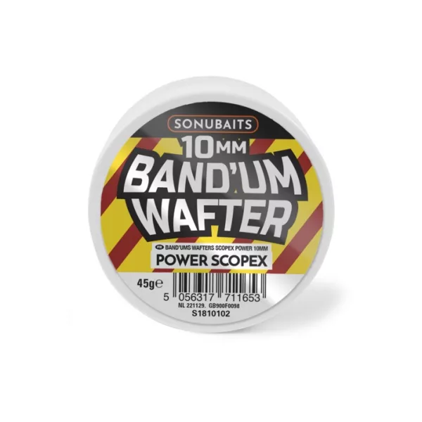 Sonubaits Bandum Wafters -10mm Power Scopex appâts wafters