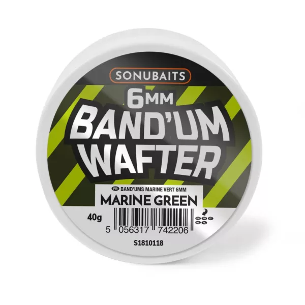 Sonubaits Bandum Wafter Marine Green 6mm Wafter 40gr