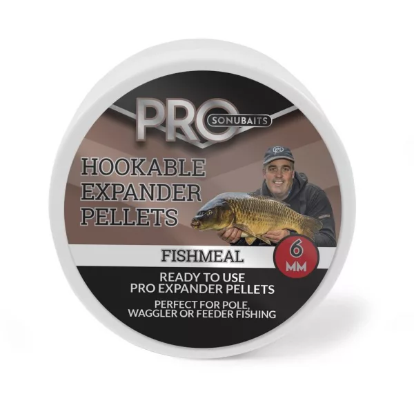 Sonubaits Hookable Pro Expander - Fishmeal 6mm (S0820017) pellet expansif
