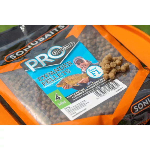 Sonubaits Pro Expander Pellets F1 4mm Pellets d'amorçage 500gr
