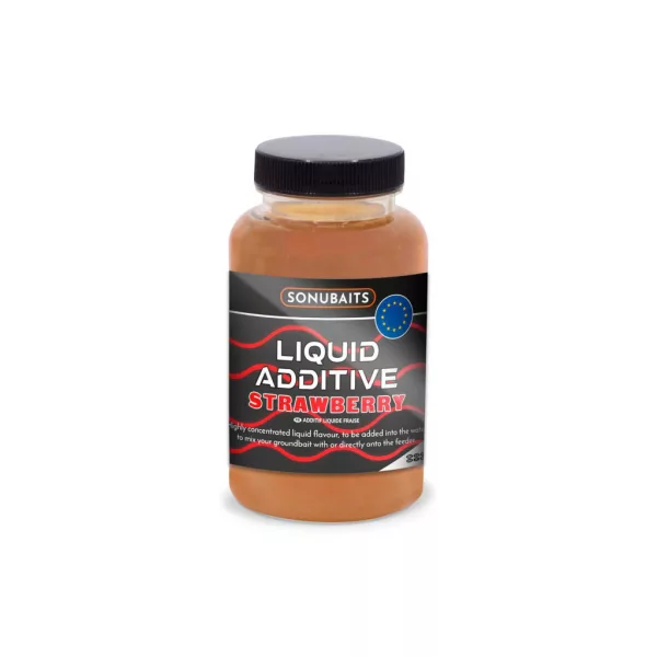 Sonubaits Liquid Additive Fraise Arôme liquide 250ml