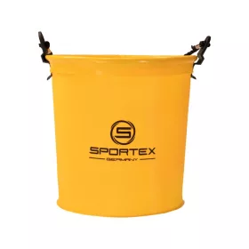 Sportex Seau en EVA Jaune pour l'eau 21x20cm