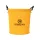 Sportex Seau en EVA Jaune pour l'eau 21x20cm