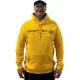 Sweat à capuche jaune Sportex L